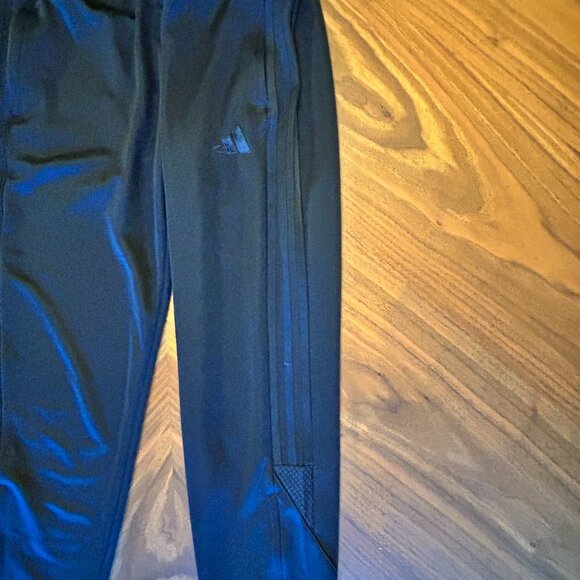 Adidas Men's Tiro Pants - Size Medium - fits like a small.  Black over black. - Picture 11 of 11